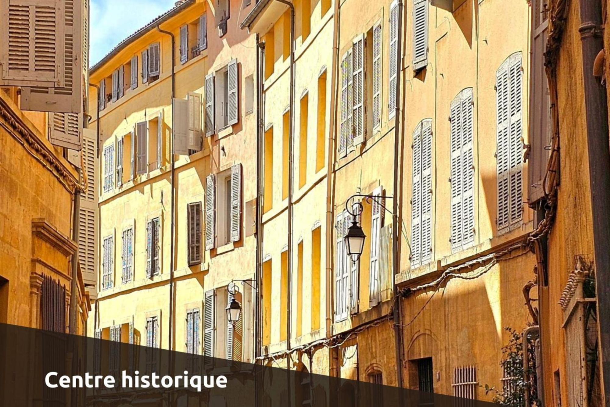 Le Petit Saint Esprit - Centre Ville - Calme - Lumineux - Fibre Aix-en-Provence Exteriör bild