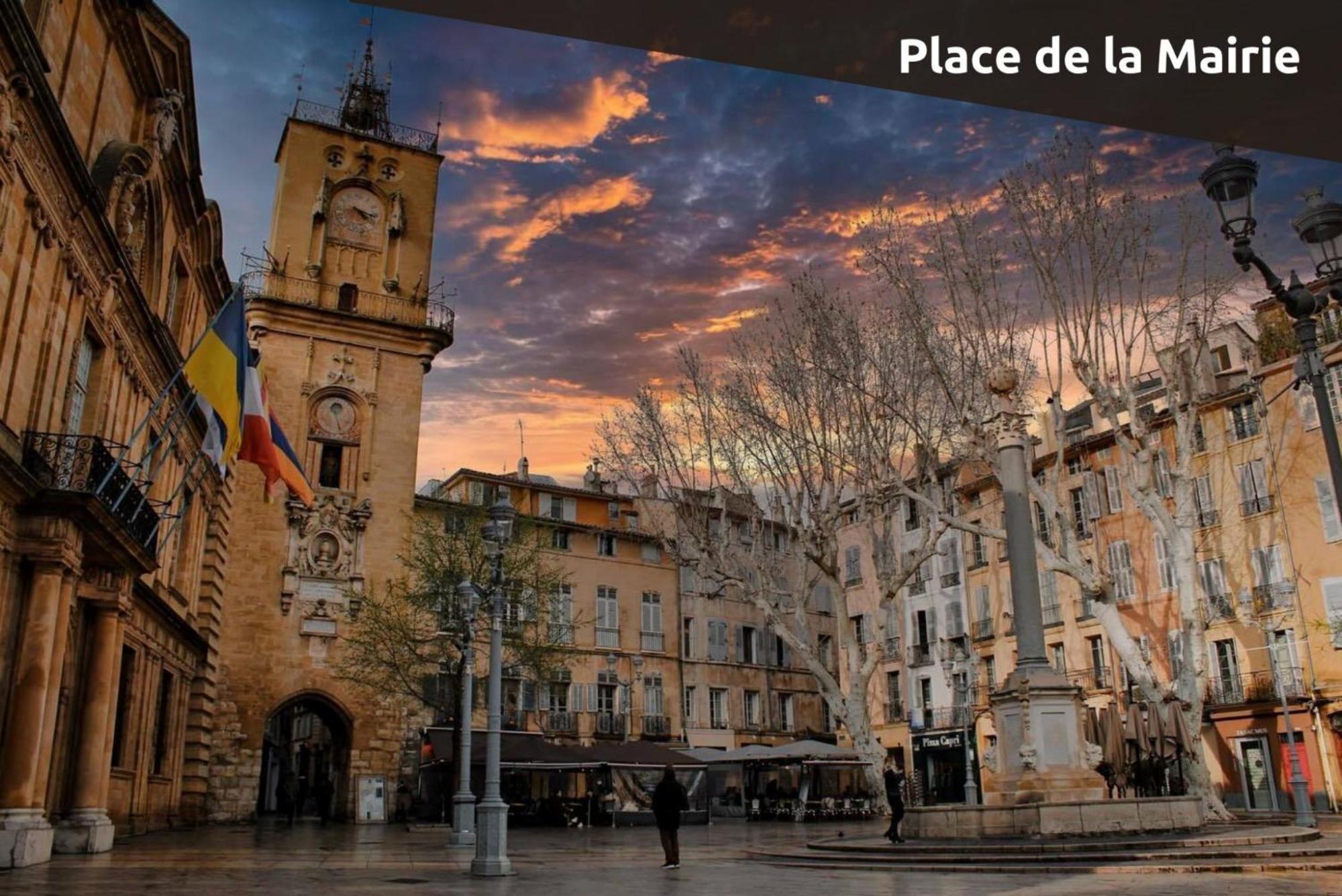 Le Petit Saint Esprit - Centre Ville - Calme - Lumineux - Fibre Aix-en-Provence Exteriör bild